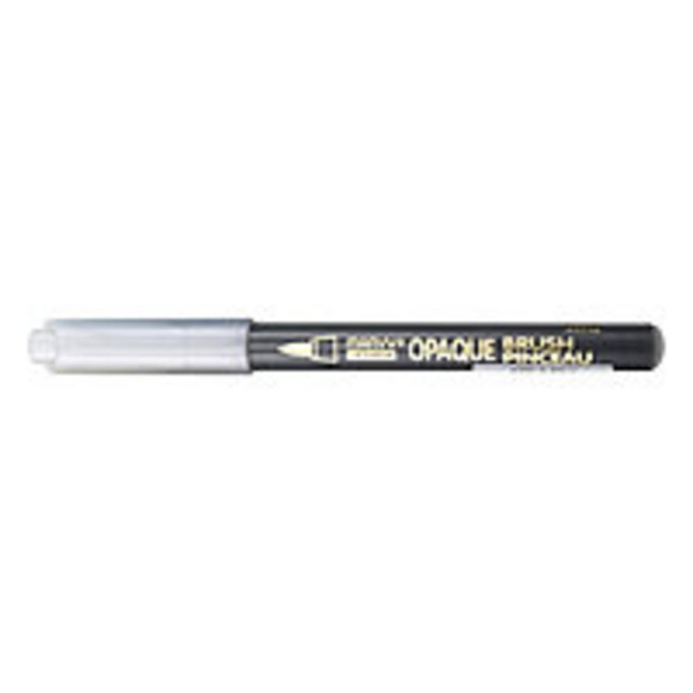 Uchida, Brush Marker, Art & School, Opaque, Metallic, 748379, Silver